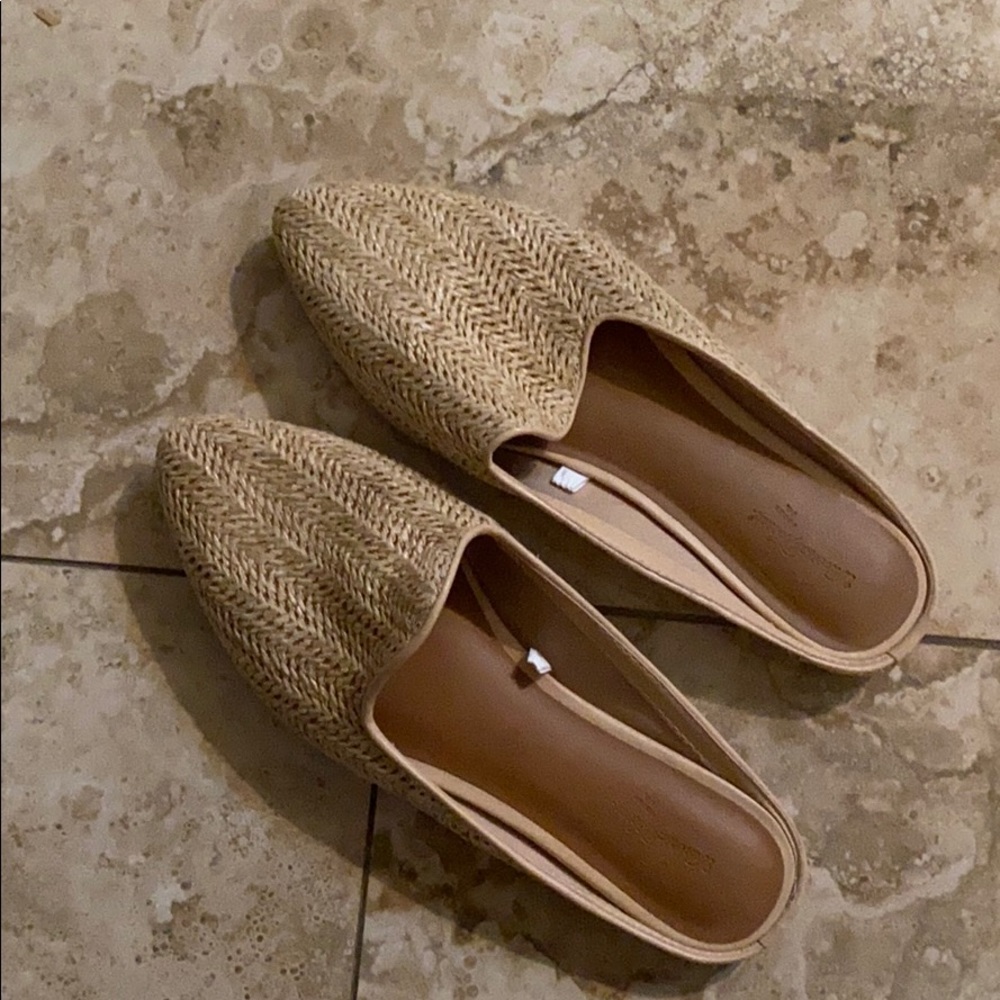 Rattan Mules